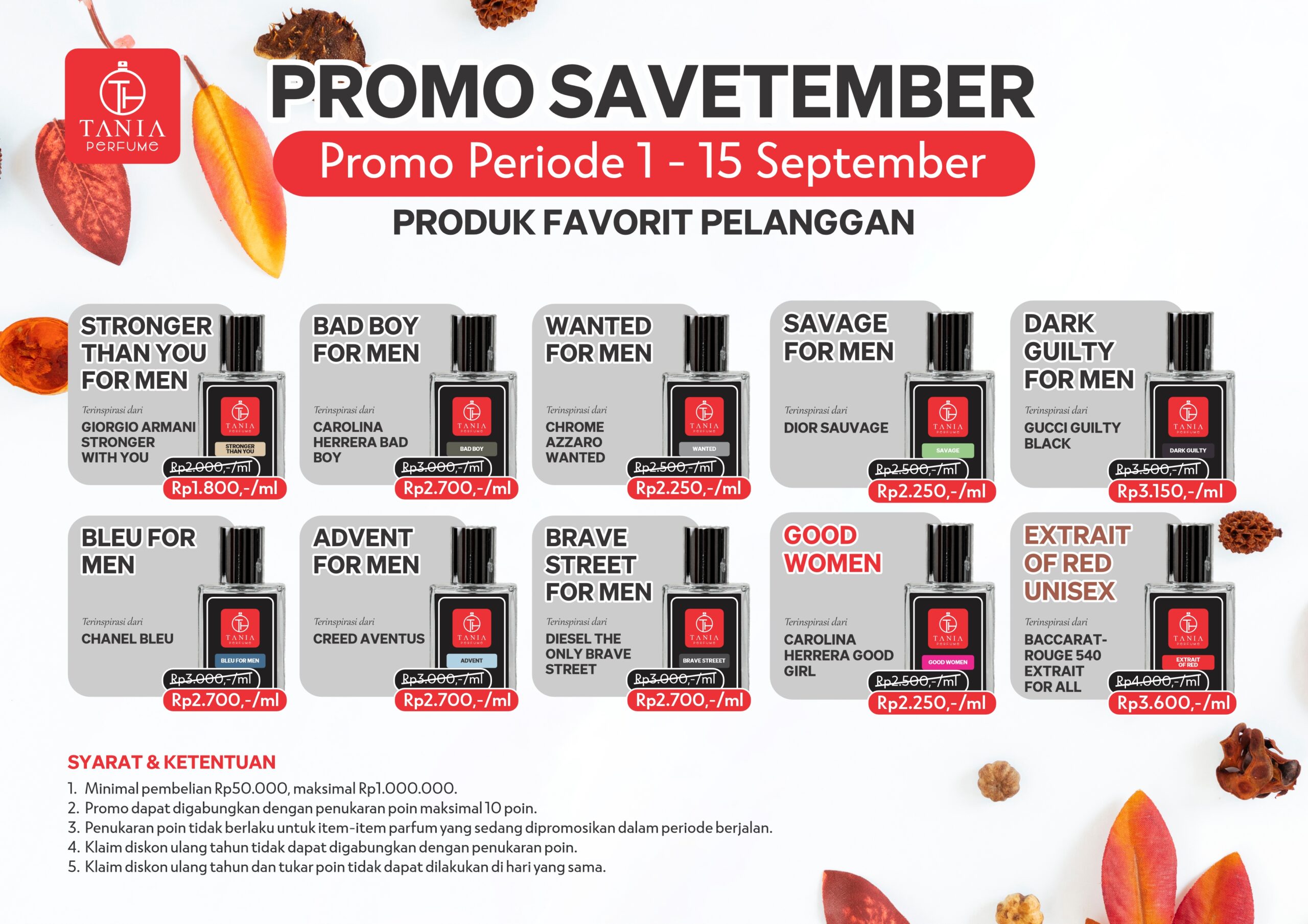 Promo Savatember 1